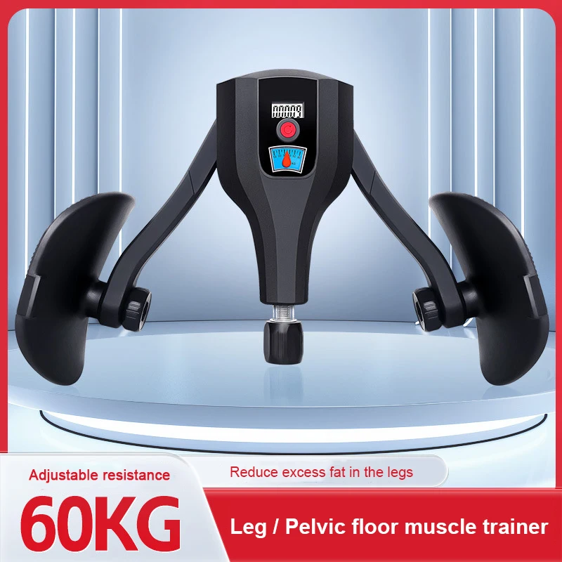 Adjustable Pelvic Floor Muscle Trainer Postpartum Repair Leg Clamp Kegel Trainer Men's Leg Slimming Device