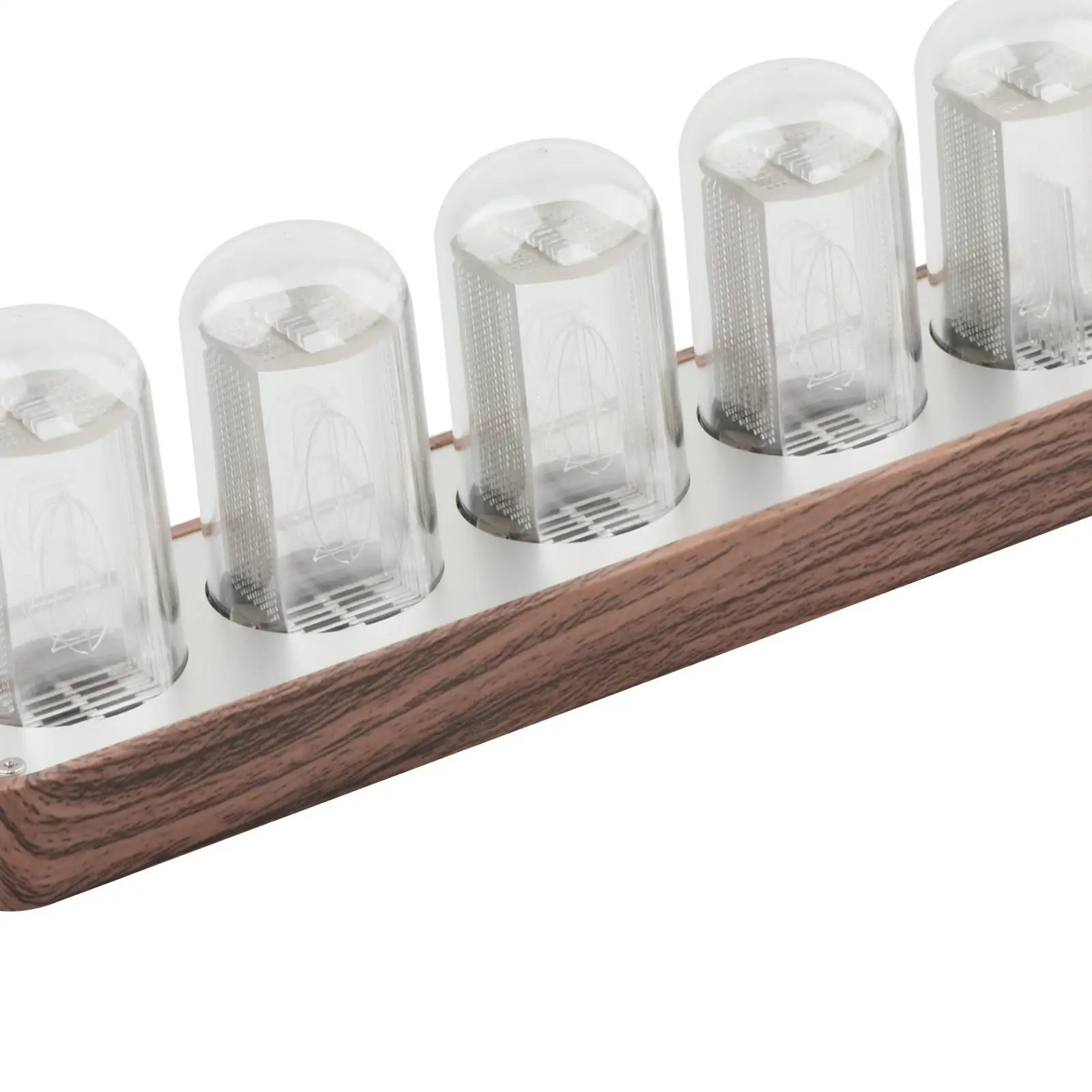 Nixie Tube Clock Adjustable RGB LED Display Multifunction Clock Nixie Tube