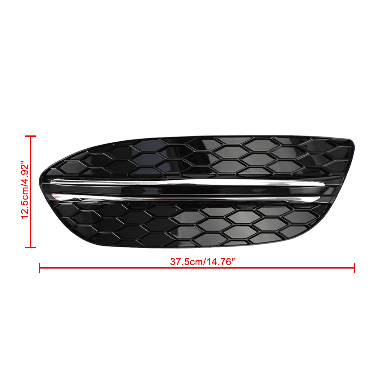 Artudatech Honeycomb передняя крышка противотуманной фары подходит для MERCEDES BENZ C-CLASS W205 2015-2018 Base
