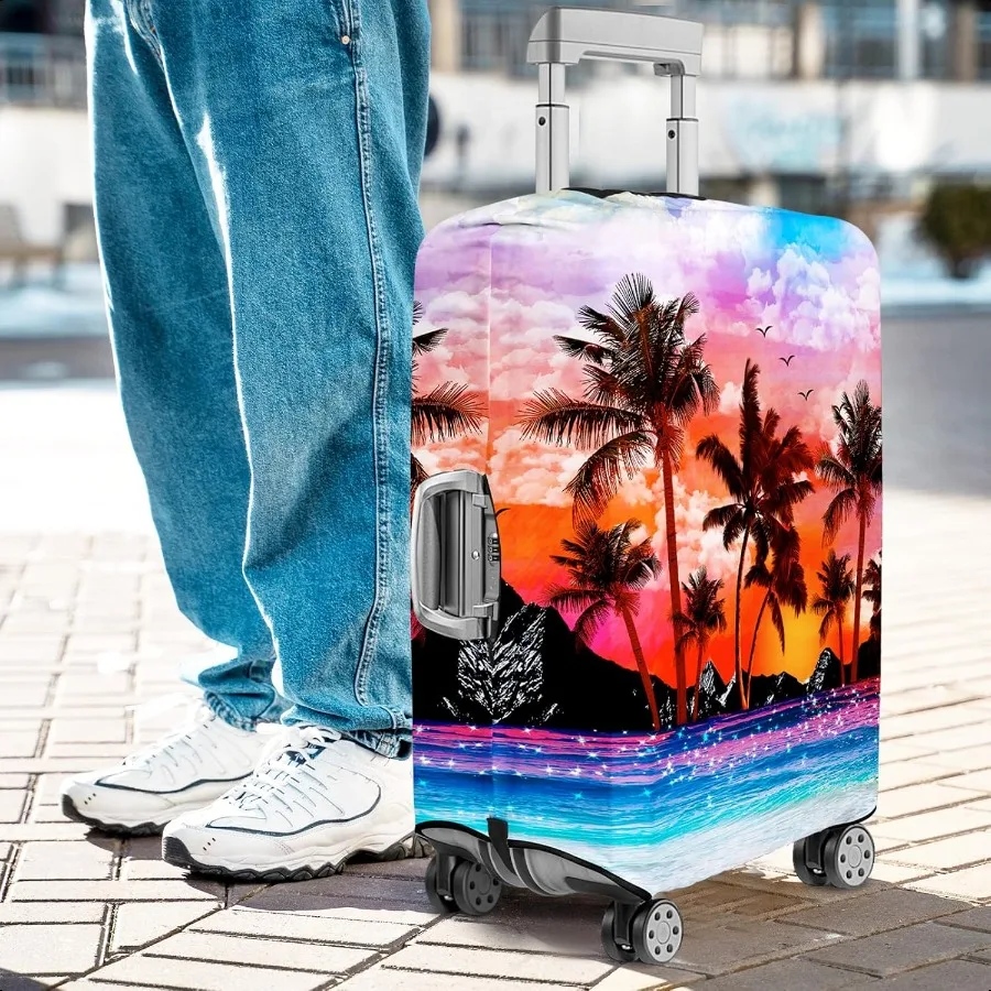 Lage Cover for Suitcase Elastic Suitcase Cover Protector Carry On Lage Sleeve Anti Scratch Travel entials Fits 2022 Lage