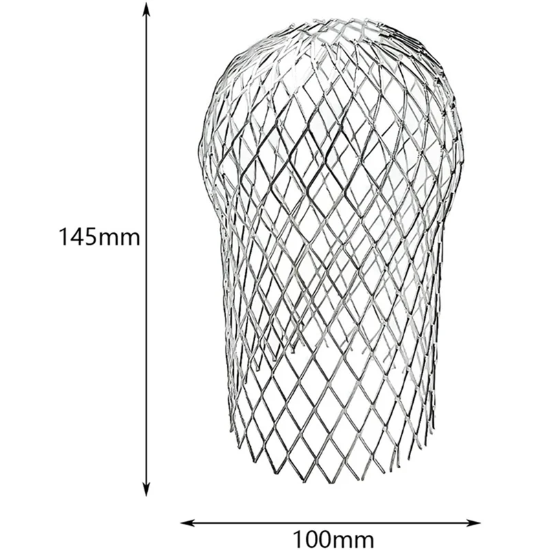 Protezioni per pluviale per grondaie da 8 pezzi, protezioni per pluviale per grondaie per grondaie per prevenire il blocco lascia i detriti