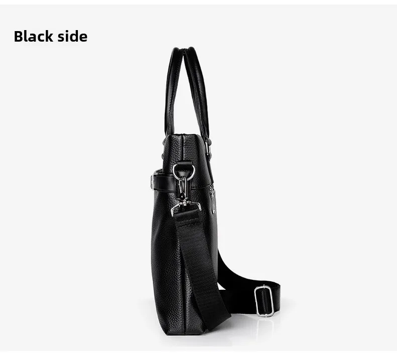 Men's Handbag, Business Casual Horizontal Design, Men's Bag, Official Document, One Shoulder Diagonal Cross Bag, Computer Bag