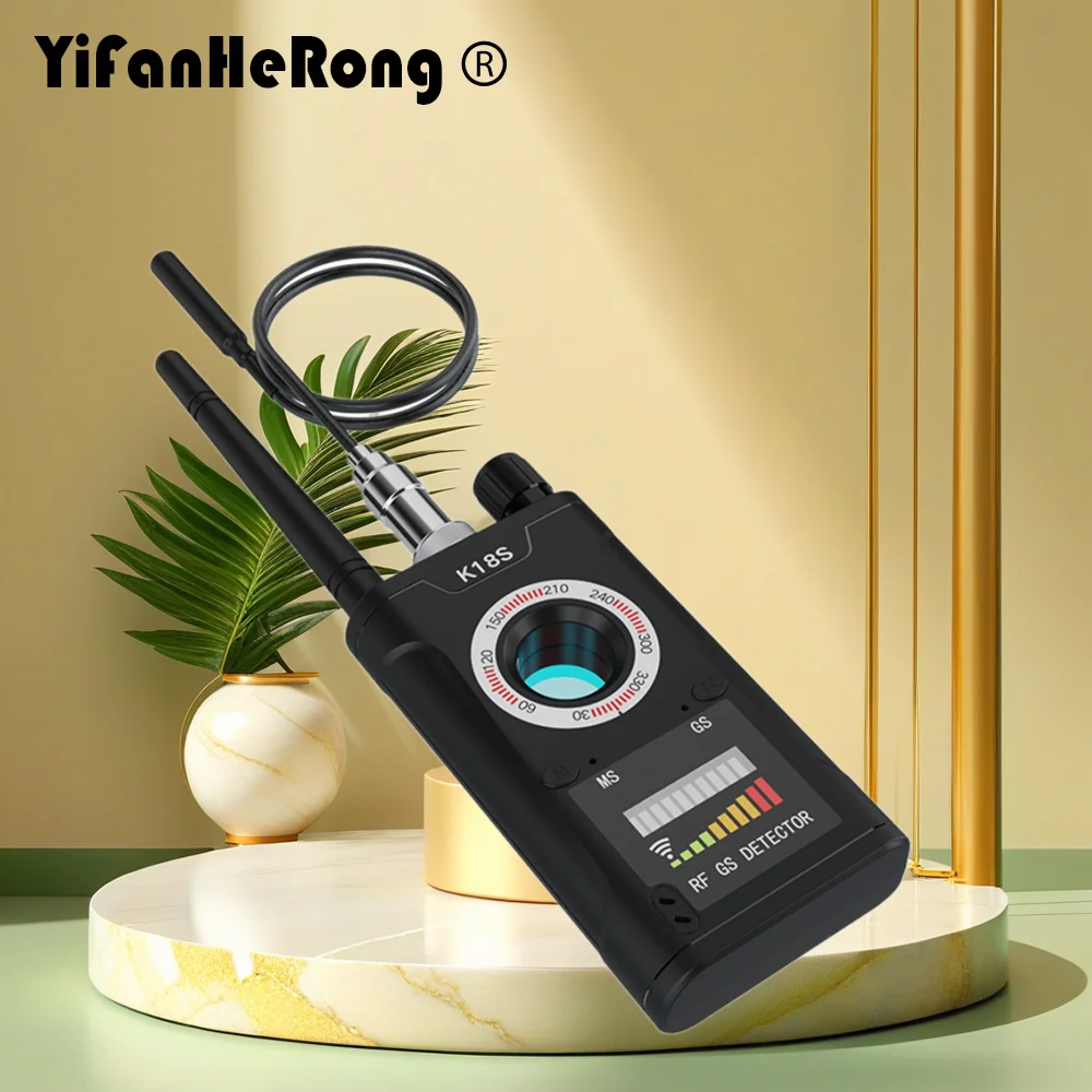 

K18S Multi-function Anti Upgraded Version Detector Camera GSM Audio Finder GPS Signal Lens Locator Tracker Detect Finder Radio