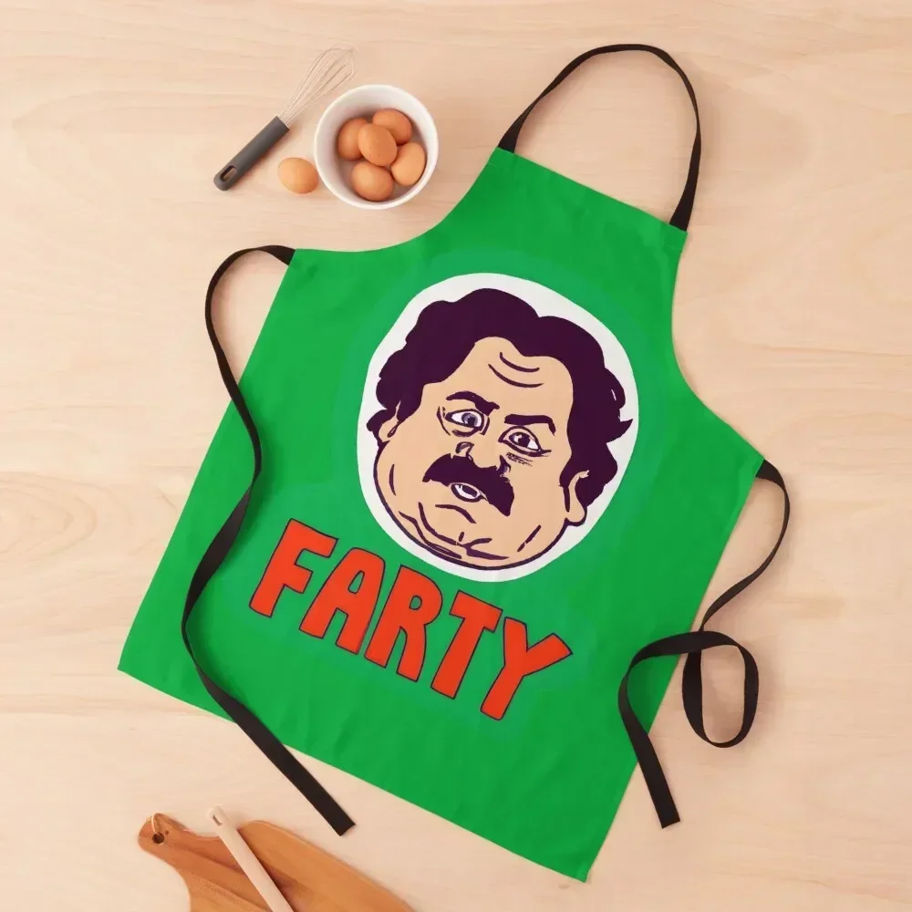 

Fat Farty - Famous 1970's Italian Comedian Apron kitchen item japanese style Trim Cloth man chef uniform Apron
