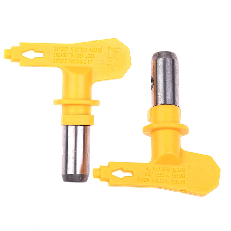 1PC 2/3/4/5/6 Series Airless Spray Gun Tip Nozzle Yellow for Wagner Paint Sprayer Powder Coating Airbrush Nozzle Repair Tool