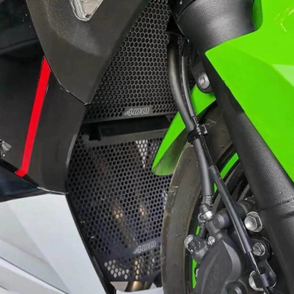 

For Kawasaki Ninja 400 2018 2019 2020 2021 2022 Motorcycle Air Intake Cover Screen Alternator Air Filter Grill Protector