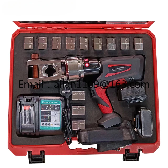 

Continuous Fast Hydraulic Crimping Tool Battery Powered Cable Terminal Crimping Machine