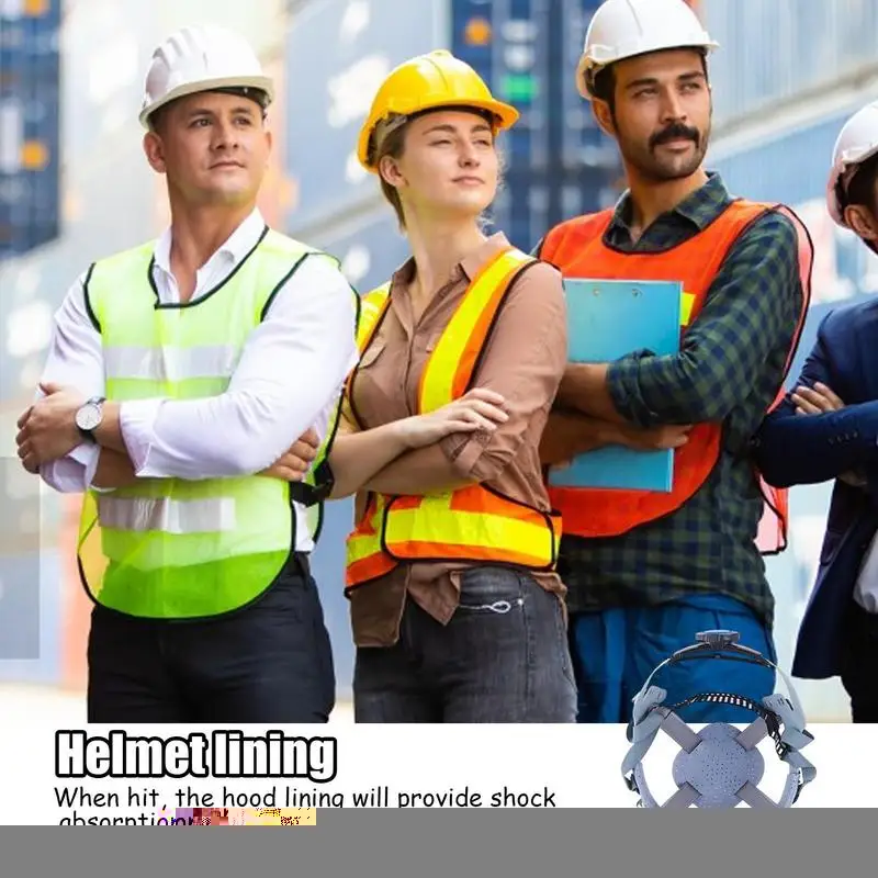 Hard Hat Suspension Liner Replacement Insert For Safety Hat Shock Protection Safety Hat Accessories For Outdoor Work Cycling