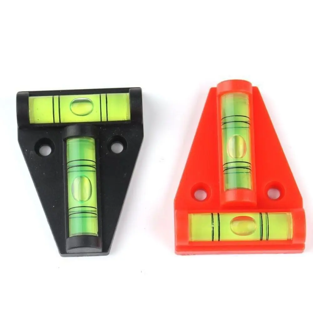 Professional T Style Magnetic Spirit Level Gauge High Precision Plastic Bubble Measuring Tool For Accurate Positioning