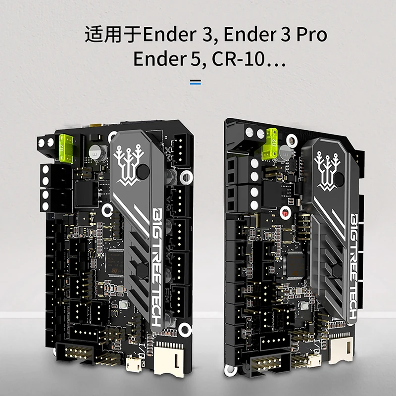 لوحة تحكم BIGTREETECH SKR MINI E3 V3.0، لوحة رئيسية للطابعة ثلاثية الأبعاد، Ender3/Voron0