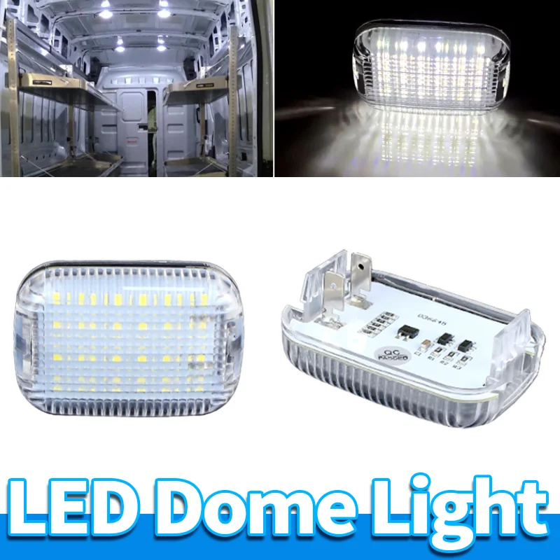 

2PCS FOR Ford Van Transit MK6 MK7 MK8 Tourneo Custom Connect Courier 150 250 350 HD E-Transit Trunk Lamp Dome Light BK2Z13776F