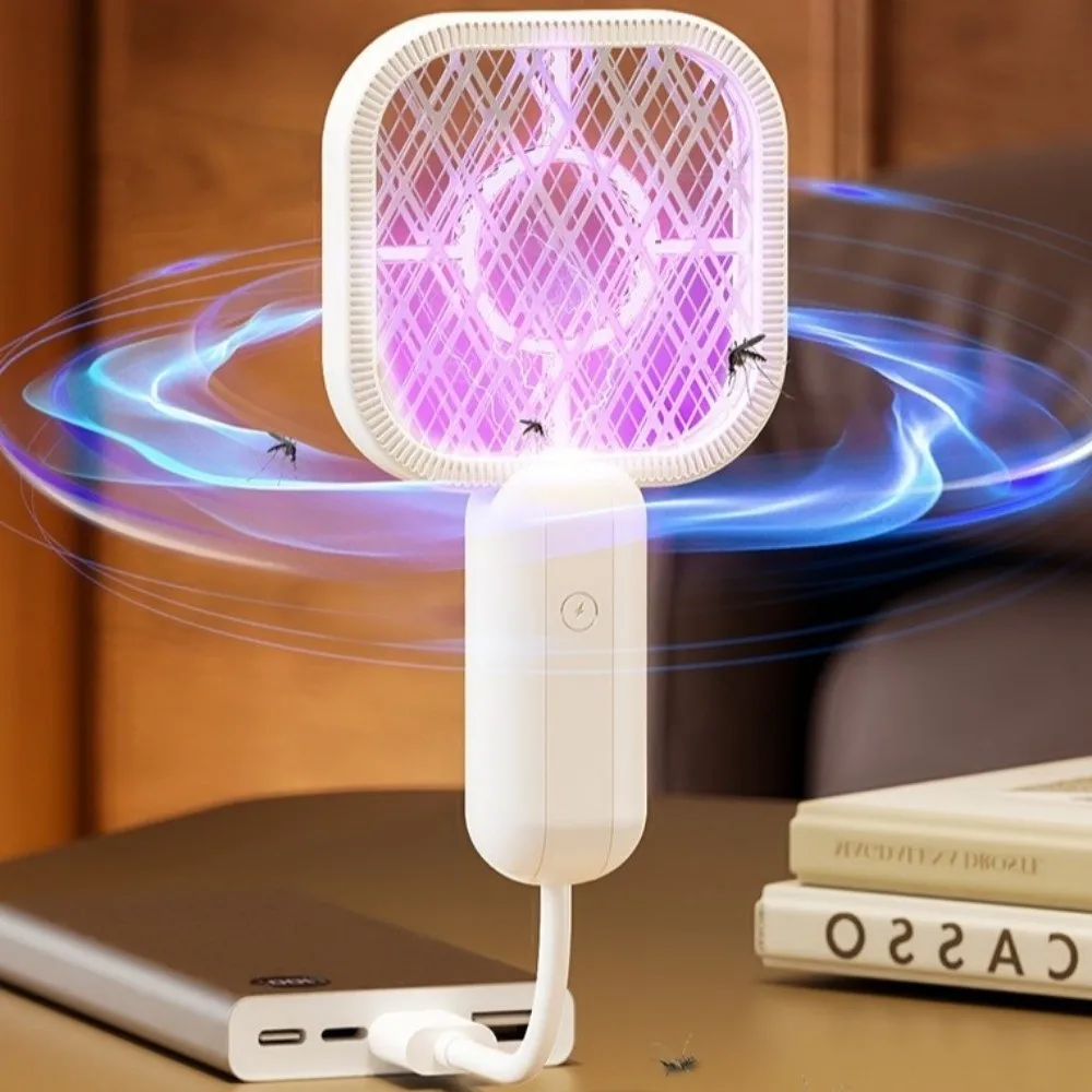 Mini Electric Shock USB Mosquito Swatter Pest Control Security Net Mosquito Killer Lamp USB UV Light Fly Bug Zapper Travel