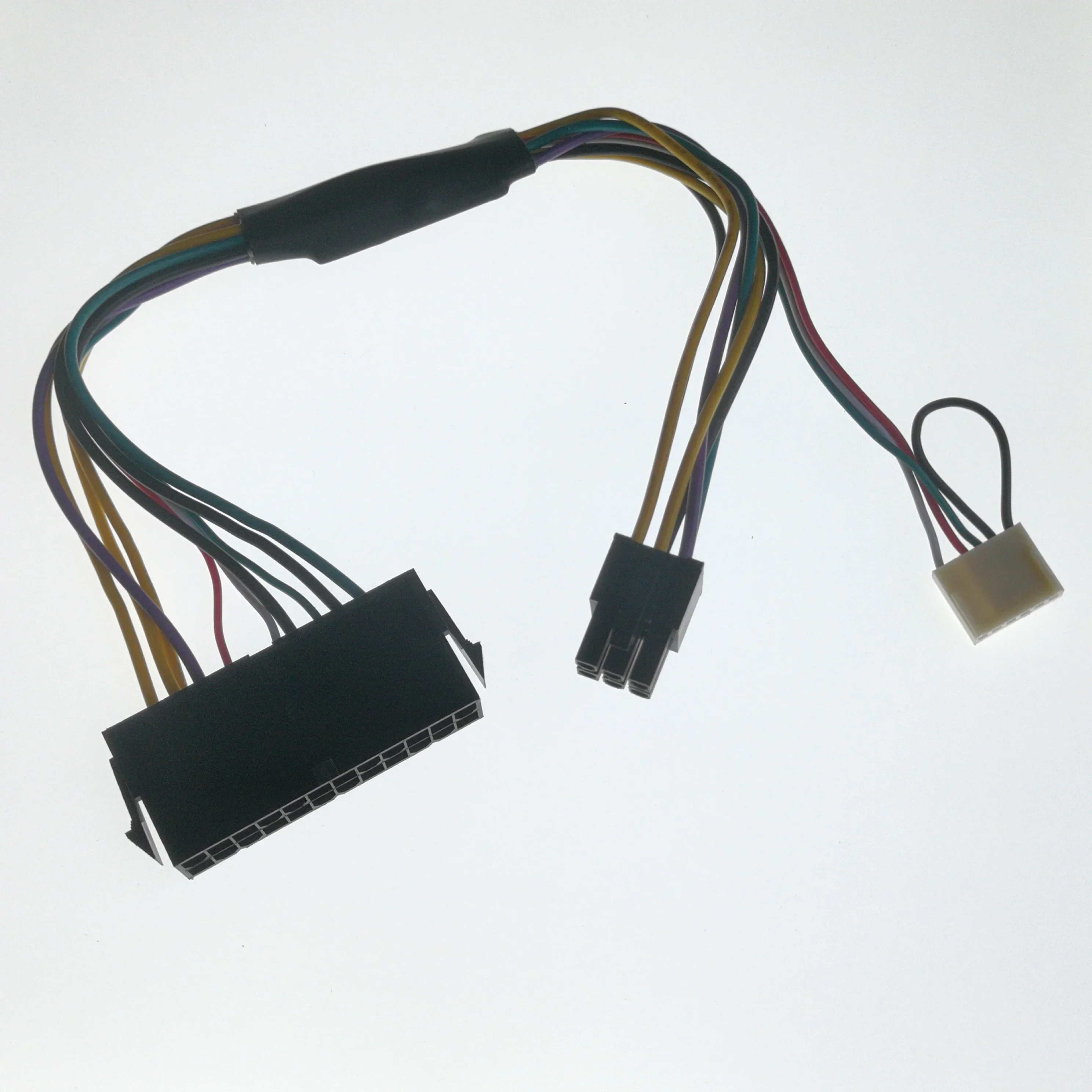 ATX 24 핀 마더 보드 2 포트 6 핀 어댑터 전원 공급 장치 케이블 코드 HP 600G1 800G1 메인 보드 용 30cm