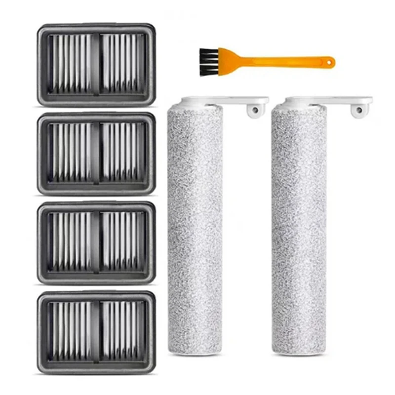 Hot Suitable For Dreame T12/MOVA T20 Smart Wireless Steam Scrubber Roller Brush Filter Consumables