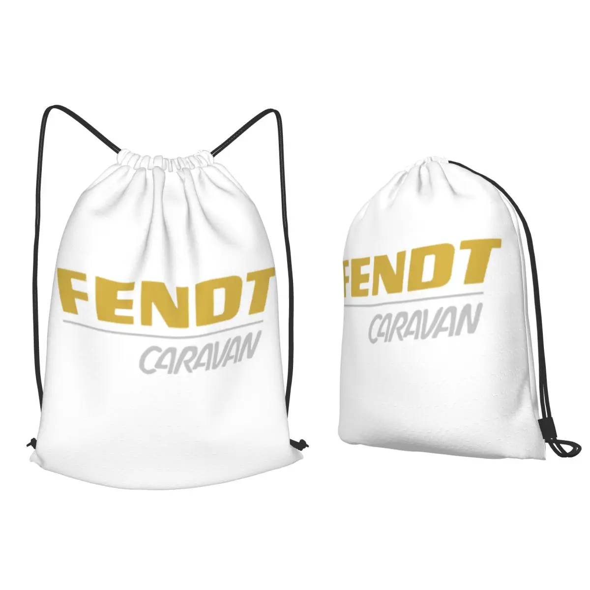 

Fendt Backpacks Portable Drawstring Bundle Pocket Sports Bag Book Bags for Man Woman School