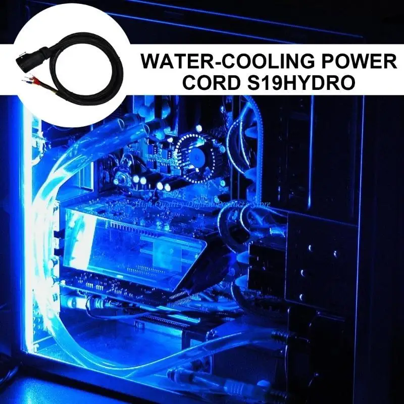 

U2JE Fan Simulators Power Cable Copper Antminers S19Hydro Power Cord with Aviation Connectors