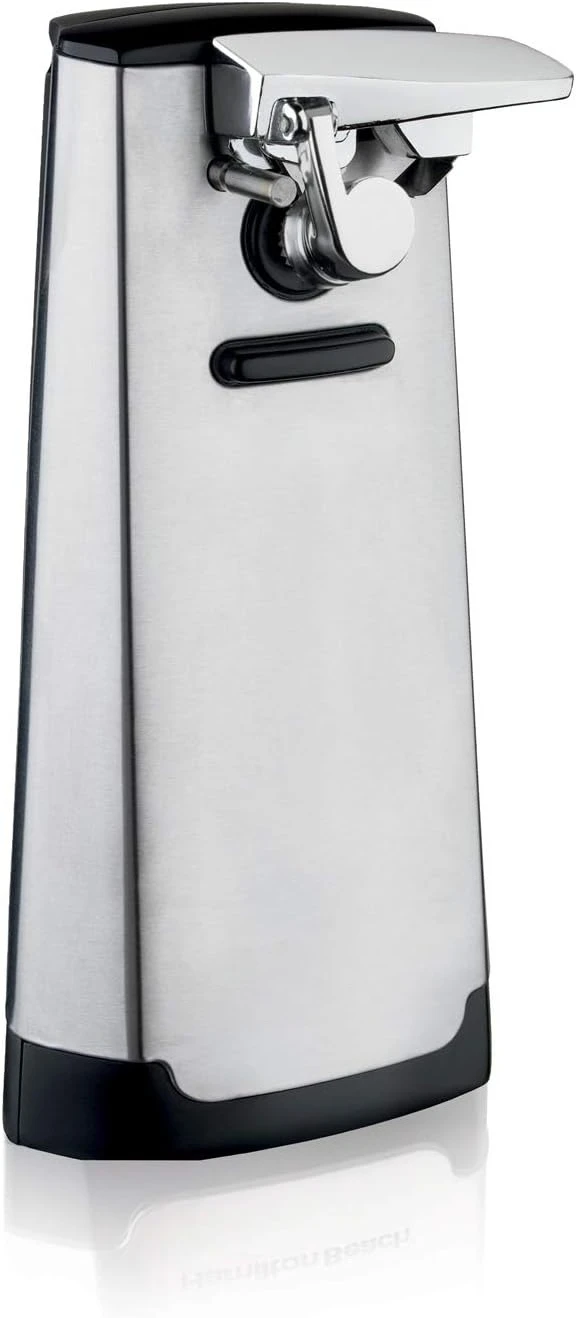 Detachable Blade Can Trimmer Brushed Stainless Steel Standard Size One-Touch Auto Stop Smooth Edge Hands-Free All Season
