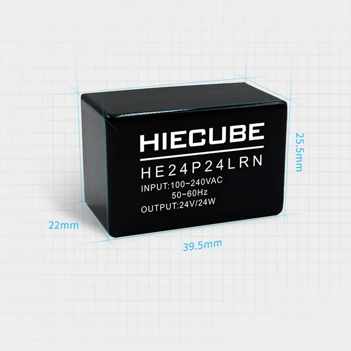 

AC-DC Power Module 24V1A220V to 24V Reduction Voltage Power Module HE24P24LRN