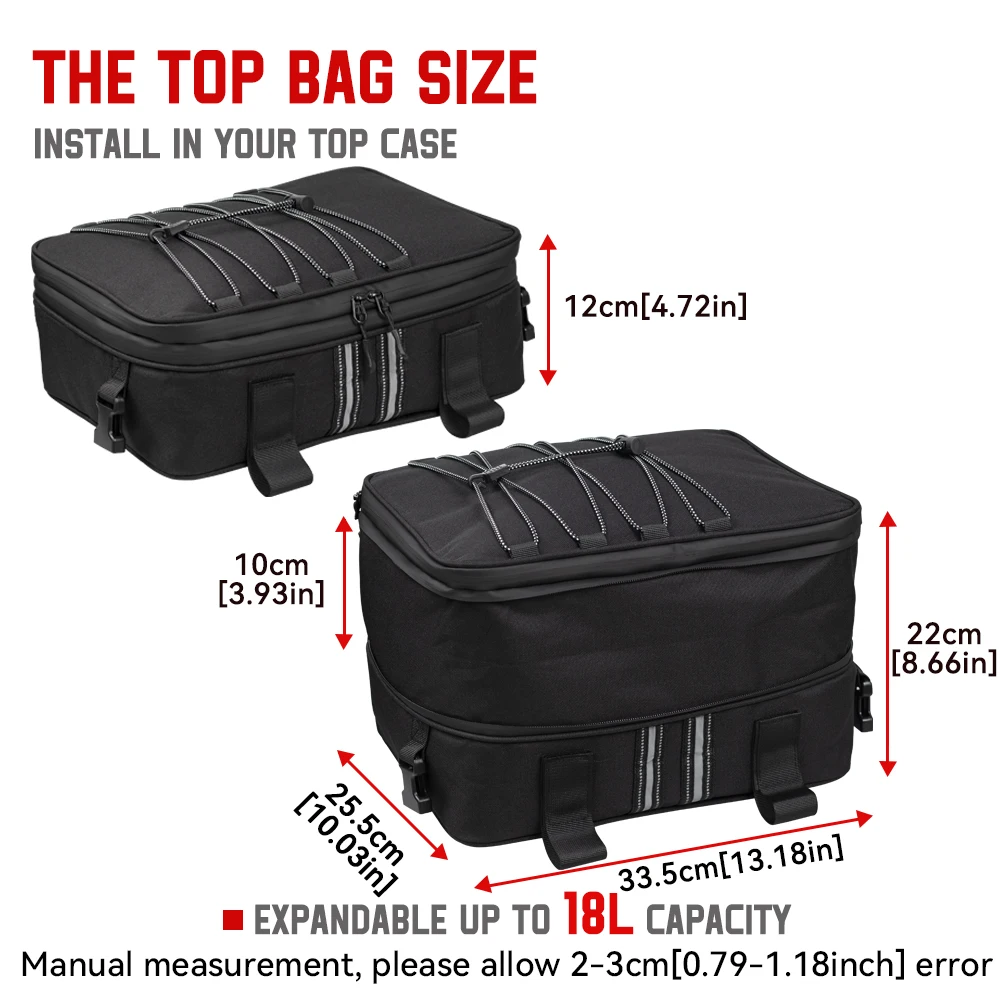 For BMW R1200GS R1250GS LC Adventure F700GS F750GS F800GS F850GS F650GS G310GS ADV Top Box Panniers Bag Case Luggage Bags