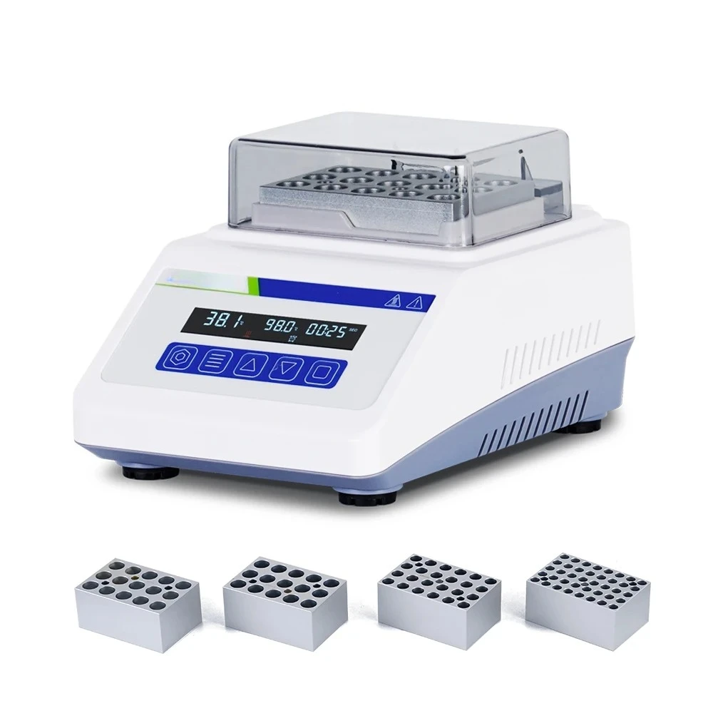 

Mini Dry Bath Incubator Dual Heating/Cooling Mode Compact Lab Heater for Biotechnology & Food Testing