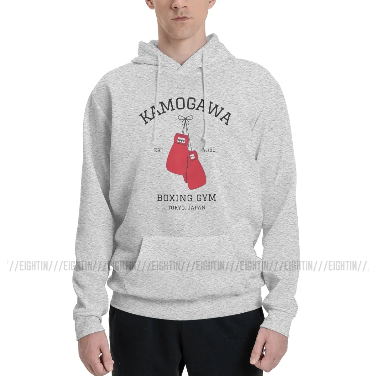 Kamogawa Boxing Gym Harajuku Sweatshirt Men Women Hajime no Ippo KBG Hooded Hoodies Autumn Pullover Sweatshirts New Hoodie Shirt