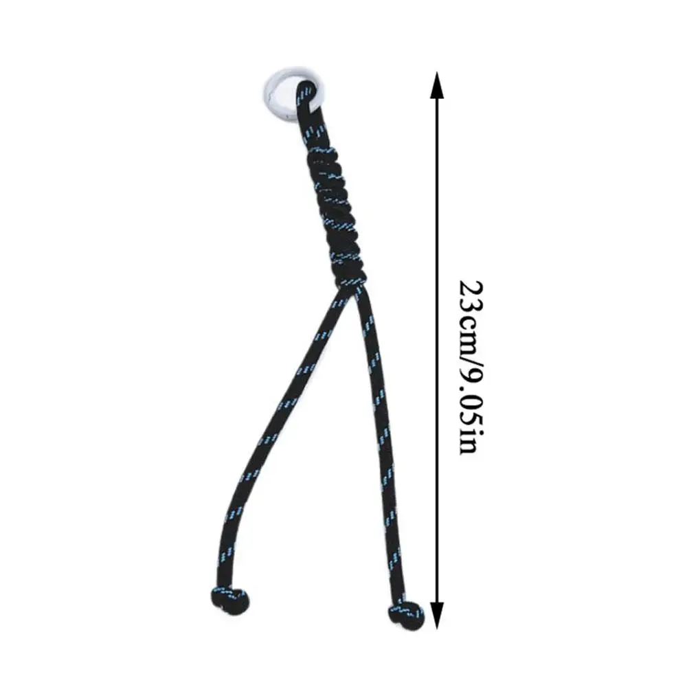 Phone Ornament Bag Hanging Hand Woven Rope Small Keychain Colorful Bag Pendant Nylon Rope Simple Tassel Decor Useful Pouch Charm