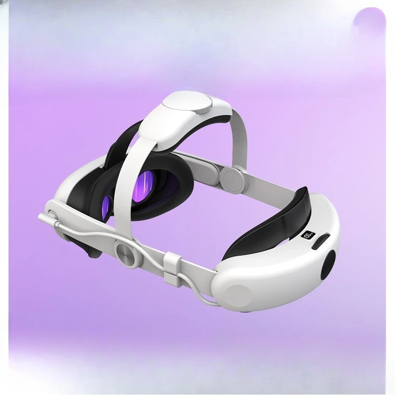 Charging headset head knob adjustment one-button shrinkage 8000mAh headset VR accessories