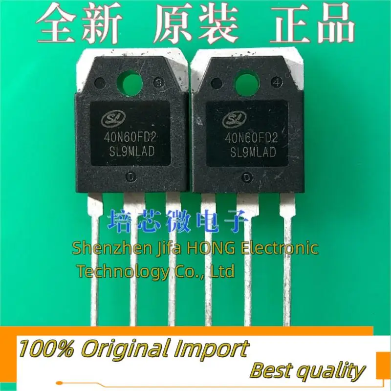

10PCS/Lot 40N60FD2 SGT40N60FD2 TO-3P 40A/600V High Quality
