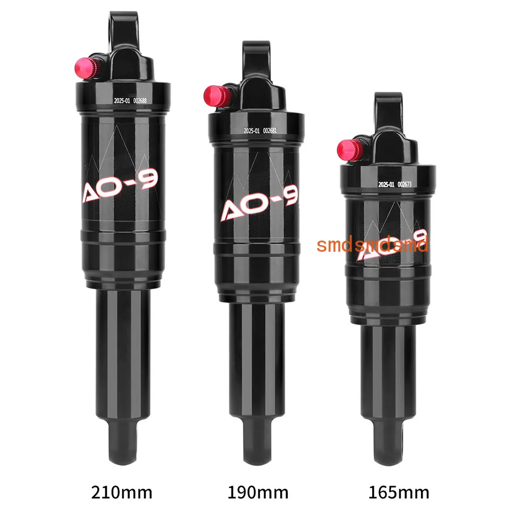

1pc Bicycle Rear Shock Absorber 165/190/210mm Aluminum Alloy Pressure Regulation Rear Gall Bladder Bicycle Rear Shocks Parts