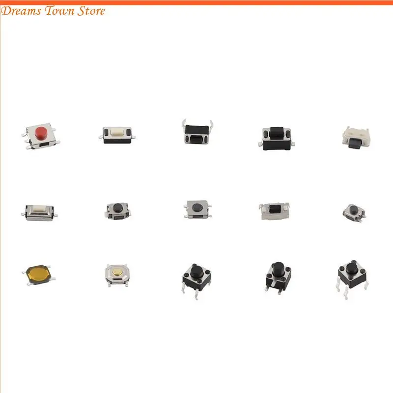 

HX6A for Touch Switch/ Micro Switch / Push Buttons Push Button Switch 125Pcs