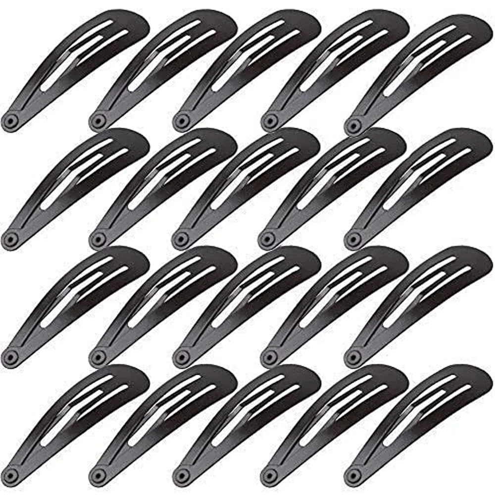 40Pcs 5cm Hair Clips Women\'s Hair Clips Barrettes Clip Pins Metal Cute Snap Alligator BB Hairpins Women Accessories Styling Tool