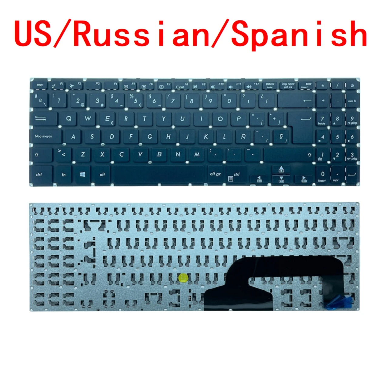 US RU SP Клавиатура для ASUS X507 X507U X507UB X507UA X507UR X507MA X507M A507 A507U A507UB A507UA A507UR Y5000 Y5000U Y5000UB Y50