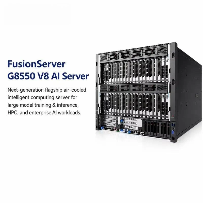 for FusionServer G8550 V8 10U 2 Slot EPYC 9005 Server with 16 GPU for Deep Learning AI Training Data Center Enterprise