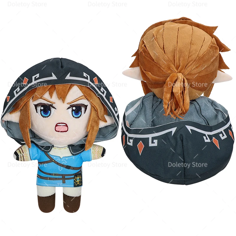 ขายร้อนอะนิเมะ Plush Link Boy ที่ถอดออกได้หมวกหน้ากากตุ๊กตาสัตว์ Plushie ตุ๊กตาอุปกรณ์ต่อพ่วงคอลเลกชันเด็กผู้ใหญ่พัดลมของขวัญ
