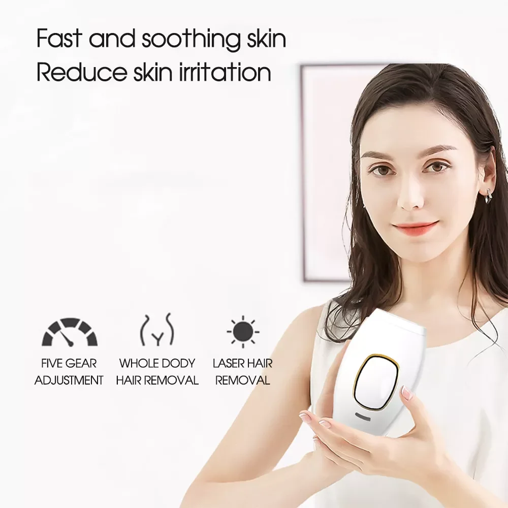 500000 Flash Painless Laser Epilator Women Shaver IPL Pulses Permanent Hair Removal For Body Face Bikini Underarm Photoepilator