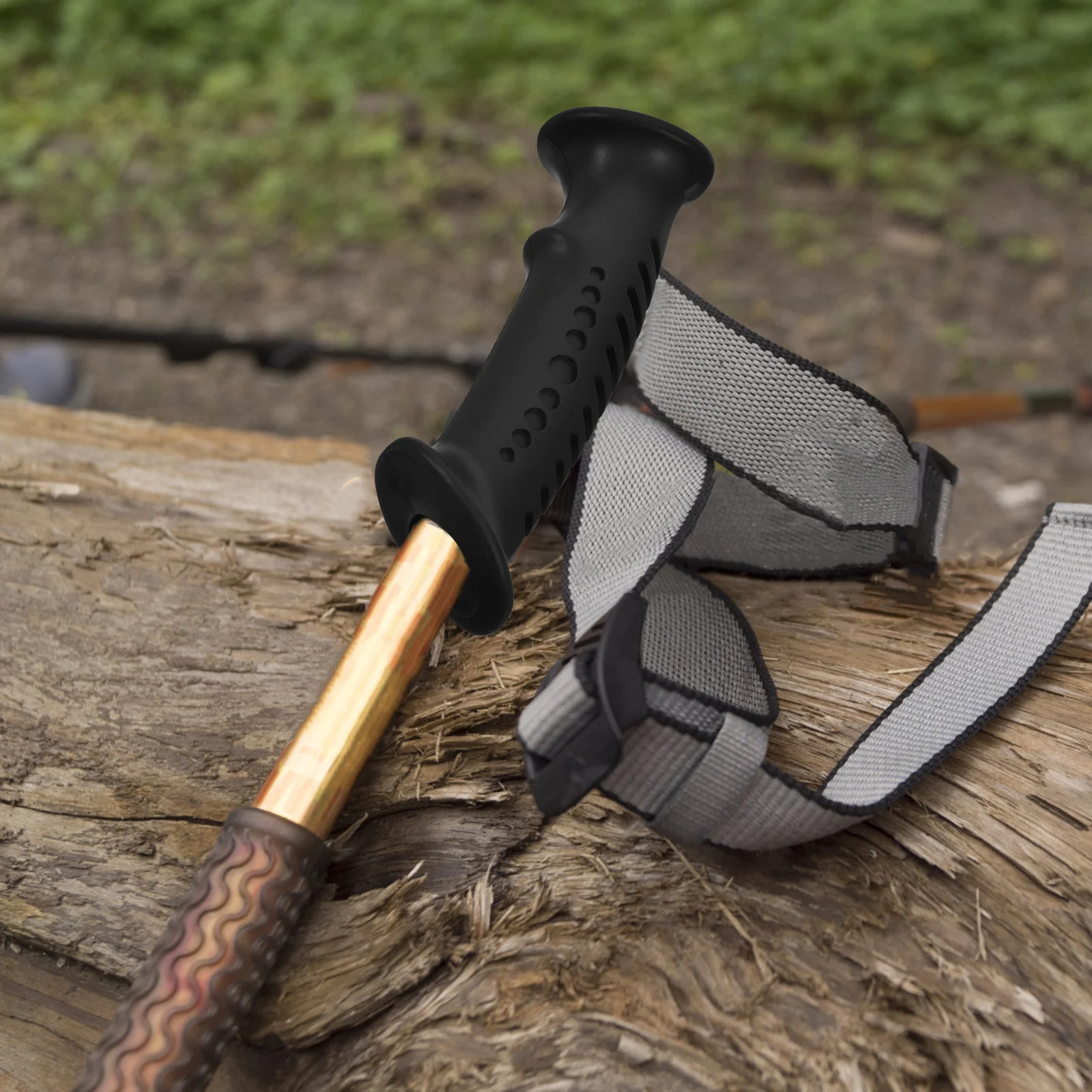 

4Pcs Hiking Pole Handle Grip Replacement Portable Trekking Rod Tool for Camping Hiking Skiing Anti-Slip Comfortable Outdoor Use