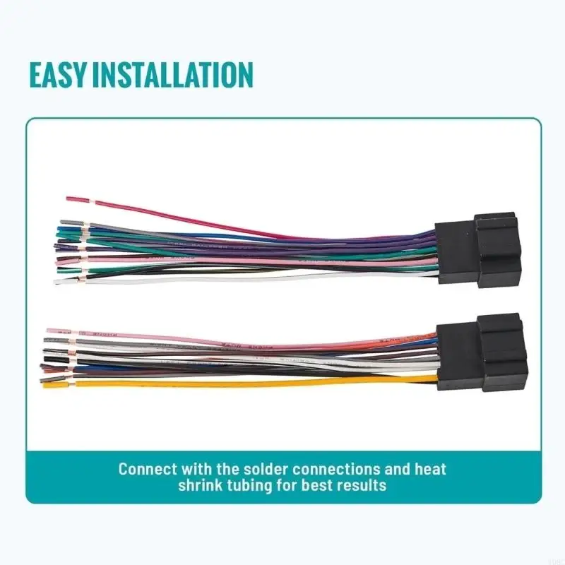 Reliable Plug Play Car Stereo Wiring Harness And Antenna Plug Quick Connection Easy Install For Vehicles