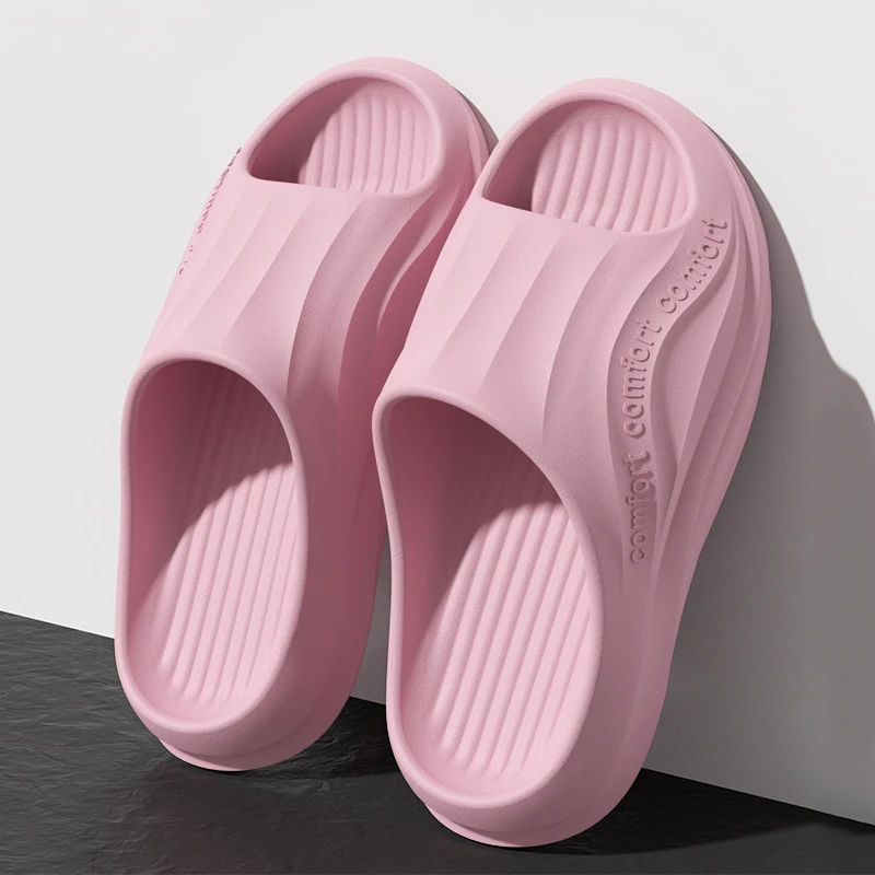 

Women's Thick Platform Cloud Slippers EVA Soft Sole Pillow Slides Summer Beach Flip Flops Women Non Slip Bathroom Home Slippers