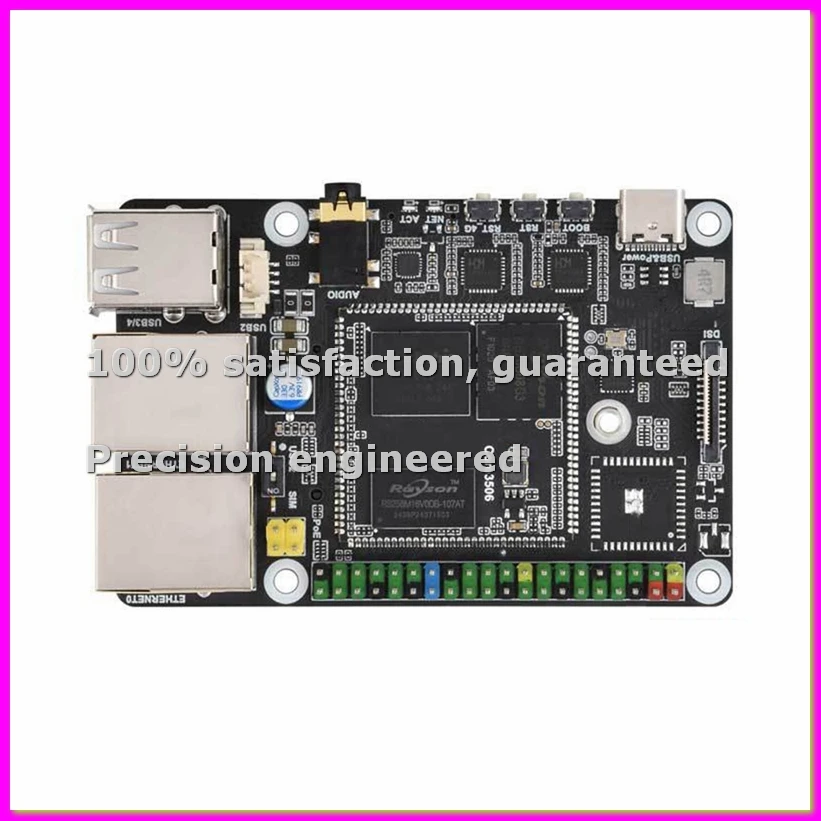 

Плата Linux для Pi A RK3506 с поддержкой MIPI/Display, EMMC-8 ГБ, 512 МБ DDR3L, без Wi-Fi-ABVK
