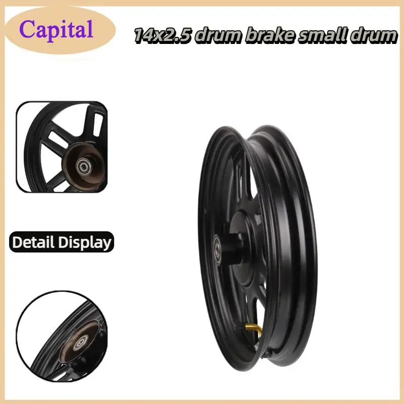 10/12mm 14 inch 14x2.50 wheel hub suitable for 14 * 2.5/14x2.5 electric bicycle inflatable tire accessories