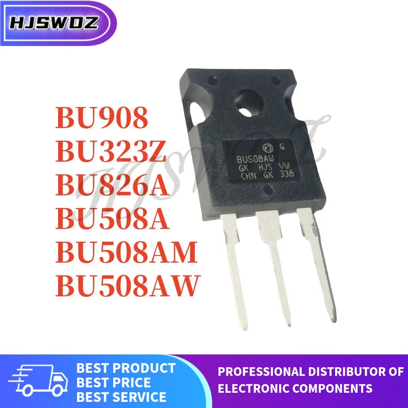 5PCS/LOT BU508AM BU323Z BU508A BU826A BU908 BU508AW Transistor New TO-247