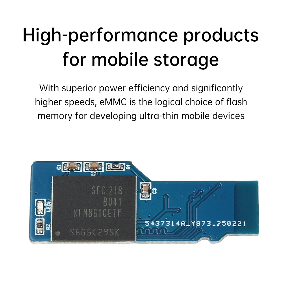 Module de carte EMMC vers TF 1.8/3.3V BGA153 BGA169 vers carte Micro SD carte MMC vitesse de lecture 40 mo/s vitesse d'écriture 20-40 mo/s