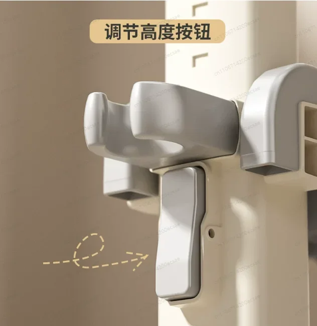 Kids Adjustable Bath Support Stand, Non-slip Baby Shower Standing Holder, Household Children Bathing Device