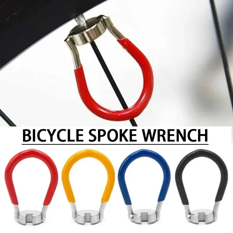 Multifunction Outdoor Bicycle Spoke Wrench Wheel Rim Tightener MTB Road Bike Maintenance Tool for Cycling Repair