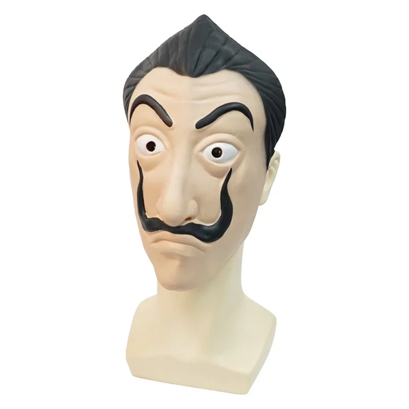 Hot Movie Salvador Dali Mask Movie The House of Paper La Casa De Papel Cosplay Accessories Halloween Masks Money