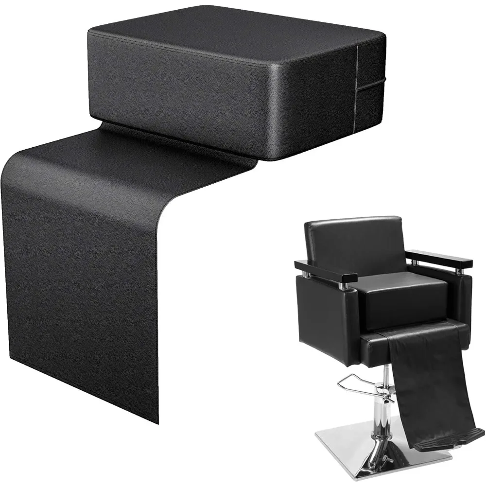 

Salon Booster Seat Leather Cushion for Kids Child Hair Cutting, Oversize Barber Booster Seat for Salon Styling Chair, Barber Bea