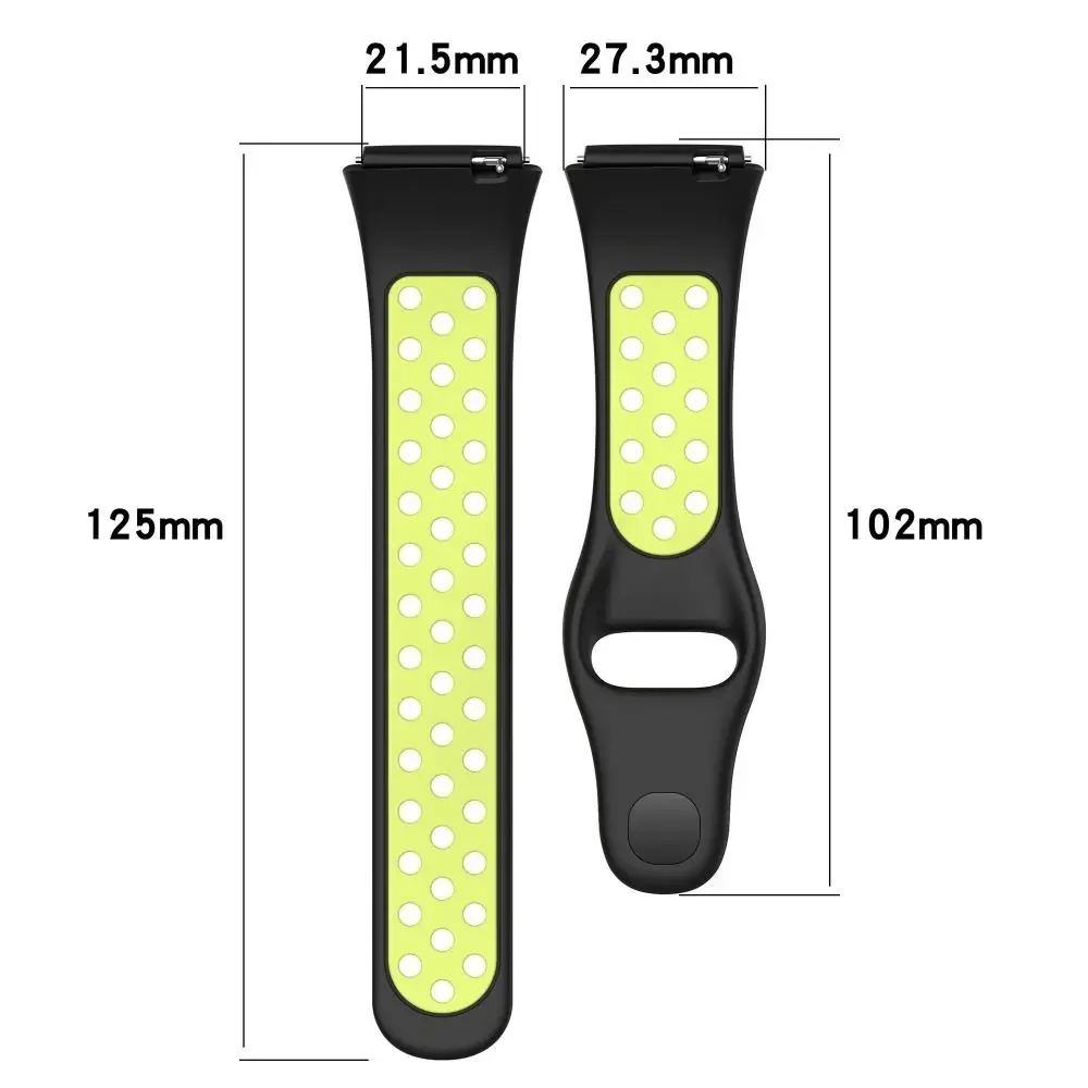 Silicone Watch Strap For xiaomi Redmi Watch 3 Lite/Active/Youth Smart watch Replacement Breathable Watchband Bracelet Correa