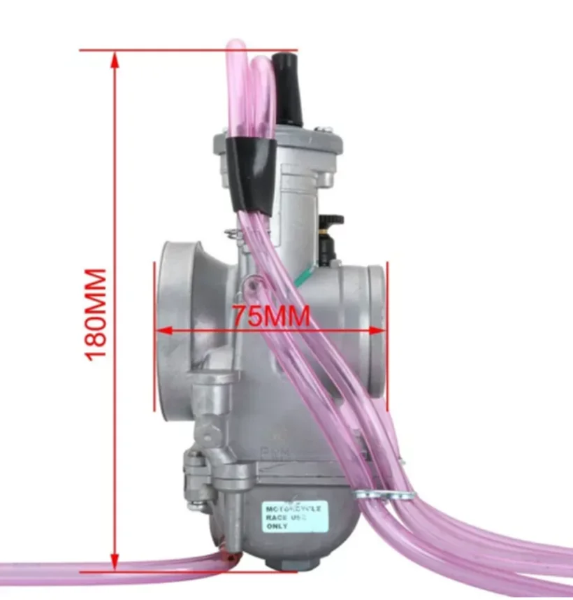 PWM 34mm 36mm 38mm 40mm 42mm gaźnik wyścigi Carb dla motocykli 200cc-450cc części motocyklowe naprawy modyfikacji nowy