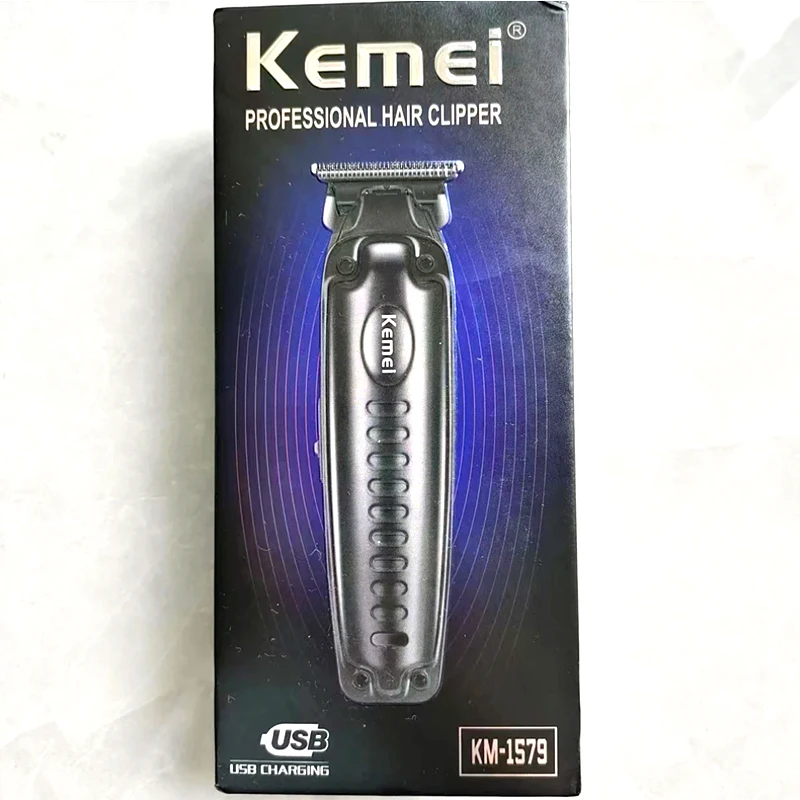 Kemei ที่ตัดขนไฟฟ้าตัดผมชาย, เครื่องตัดผมไร้สายชาร์จ USB