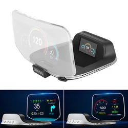 Wyświetlacz Head Up Auto projektor Hud C3 HUD nawigacja GPS obd2 prędkościomierz Protable